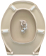 Richter+Frenzel WC-Sitz Bahama-Beige Toilettensitz WC-Brille WC-Deckel Bahama Beige R+F Optiset