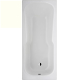 BETTESET Badewanne 170 x 80 cm Creme-Weiss