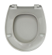 Abusanitair Highline WC-Deckel Toilettenbrille WC-Sitz Manhattan Grau