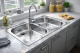 BLANCO TOP ED 8x4 Doppelbecken Spüle Einbauspüle Küchenspüle Edelstahl 78 x 43,5 cm
