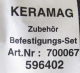 GEBERIT KERAMAG BEFESTIGUNGSSATZ 700067 / 596402