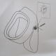 KERAMAG KERAFIX URINAL BEFESTIGUNGSSATZ 551075000