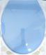Düsselplastic WC-Sitz Toilettenbrille Taubenblau Hell-Blau