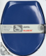ALLIBERT DAHLIA WC-Sitz Sorrento-Blau Toilettensitz WC-Brille WC-Deckel