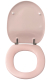 SANIBEL LUXE WC-Sitz MAGNOLIA ROSA mit Edelstahlscharnieren Toilettensitz WC-Brille WC-Deckel