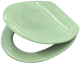 SANIBEL LUXE WC-Sitz EVERGREEN Altfarbe mit Edelstahlscharnieren Toilettensitz WC-Brille WC-Deckel