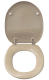 SANIBEL LUXE WC-Sitz KASCHMIR BEIGE / CASHMERE Toilettensitz WC-Brille WC-Deckel