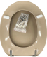 SANIBEL LUXE WC-Sitz KASCHMIR BEIGE / CASHMERE Toilettensitz WC-Brille WC-Deckel