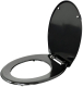 ALLIBERT LUXUS S54 WC-Sitz Toilettensitz WC-Brille WC-Deckel Schwarz
