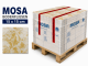 MOSA Keramik G35V Steinzeug Bodenfliesen 15x15 cm Gelb/Beige geflammt (Palettenverkauf)
