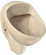 NOVOBOCH Urinal Pissoir Zulauf von Hinten Bahamabeige