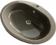 FRANKE Lady ovales Einbau-Waschbecken BALIBRAUN 58x45 cm
