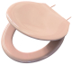 HAND Toilettensitz WC-Deckel WC-Sitz Sunset-Rosa