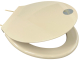 Pagette Exklusiv WC-Sitz Toilettensitz WC-Brille WC-Deckel Sable Harmunic / Capuccino / Hellbraun / Hellbeige