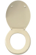 Pagette Exklusiv WC-Sitz Toilettensitz WC-Brille WC-Deckel Sable Harmunic / Capuccino / Hellbraun / Hellbeige