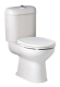 IDEAL STANDARD Inga Weiß WC-Kombination Abgang zur Wand Stand-WC Toilette