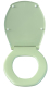 Richter+Frenzel WC-Sitz WHISPER-GRÜN Toilettensitz WC-Deckel Hellgrün Mintgrün R+F Optiset