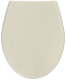 Sanit 7000 Natura / Hell Beige / Creme WC-Sitz Toilettensitz WC-Brille WC-Deckel – Made in Germany