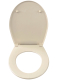 Sanit 7000 Natura / Hell Beige / Creme WC-Sitz Toilettensitz WC-Brille WC-Deckel – Made in Germany