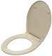Sanit 7000 Natura / Hell Beige / Creme WC-Sitz Toilettensitz WC-Brille WC-Deckel – Made in Germany
