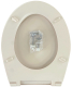 Sanit 7000 Natura / Hell Beige / Creme WC-Sitz Toilettensitz WC-Brille WC-Deckel – Made in Germany