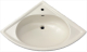 GEBERIT KERAMAG Renova Comprimo Eck-Waschbecken Eck-Waschtisch JASMIN 60 cm #TL3