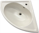 GEBERIT KERAMAG Renova Comprimo Eck-Waschbecken Eck-Waschtisch JASMIN 60 cm #TL3