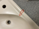 GEBERIT KERAMAG Renova Comprimo Eck-Waschbecken Eck-Waschtisch JASMIN 60 cm #TL3