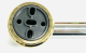 Ideal Standard Trevi Deluxe Brausestange Duschstange Chrom - Gold edel