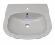 GEBERIT KERAMAG Elbe Waschbecken Manhattan-Grau 55 x 43 cm Waschtisch Hellgrau