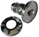 Ideal Standard Europa Brausekopf Duschkopf Kopfbrause Chrom Rosette Wandanschluss Wandabdeckung Universal 1/2 Zoll Kugelgelenk
