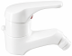 Ideal Standard Ceradisc Bidetarmatur Weiß A1356.988813 | Einhebel-Bidetarmatur mit Zugknopf-Ablaufgarnitur