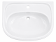 SPHINX Europa Waschbecken 65x48 cm Weiß Keramik Waschtisch Bad Waschbecken Made in Holland