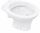 NOVO-BOCH Stand-WC Weiß Flachspüler Wandabgang Standtoilette Keramik Made in Belgium