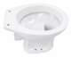 NOVO-BOCH Stand-WC Weiß Flachspüler Wandabgang Standtoilette Keramik Made in Belgium