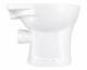 NOVO-BOCH Stand-WC Weiß Flachspüler Wandabgang Standtoilette Keramik Made in Belgium