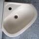 KERAMAG Eurotrend 45 x 40 cm Eckhandwaschbecken Natura