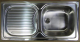 TEKA FLEX Spüle Einbauspüle Küchenspüle Edelstahl 86 x 43,5 cm