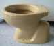 SPHINX Stand-WC Abfluss Abgang Boden BRAUN CAMEL CARAMEL