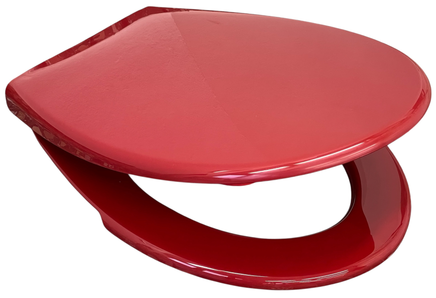 Cornat Tinos WC-Brille WC-Sitz Toilettensitz WC-Deckel RAL-ROT RAL-3003