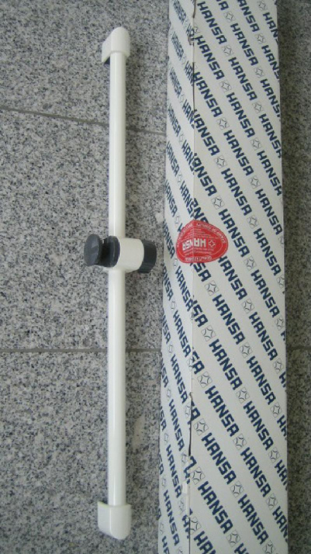 Zulaufarm Duscharm 50cm - Verchromter Wandarm Mit Wandrosette