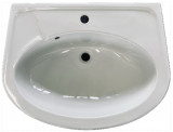 NOVO-BOCH bathroom sink Manhattan-Grau 65 x 50,5 cm