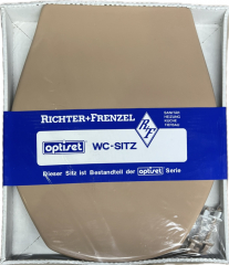Richter+Frenzel WC-Sitz Toilettensitz WC-Deckel CARAMEL
