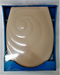 Sanit 5001 / Bene WC-Deckel WC-Sitz Toilettenbrille Muschel Bahamabeige