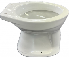 NOVO-BOCH Stand-WC Abgang Boden AO innen senkrecht WEISS