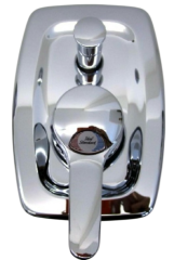 Bausatz 2 - Ceramix Junior Oberteile Badewannen Unterputz-Armatur Chrom