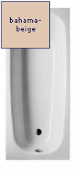 BETTEFORM Badewanne 170 x 75 cm BAHAMABEIGE