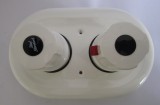 Idealux Unterputz-Armatur Thermostat Wandeinbau Weiss