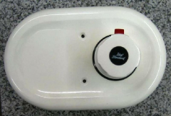 Bausatz 2 - Idealux Junior Oberteile Unterputz Thermostat Weiss