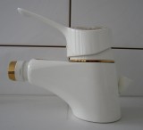 IDEAL STANDARD Ceramix Bidetarmatur Carat Weiss-Gold